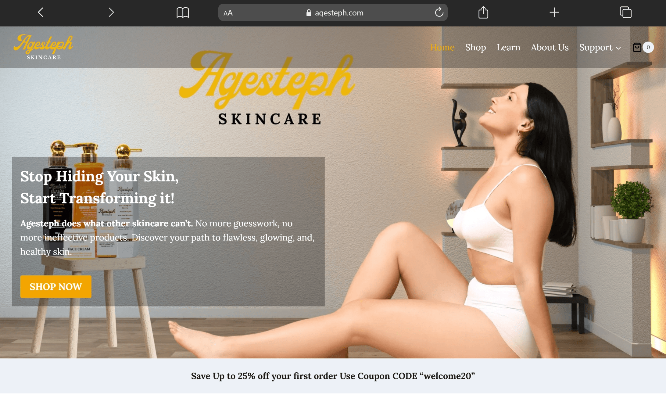 Agesteph website image 3