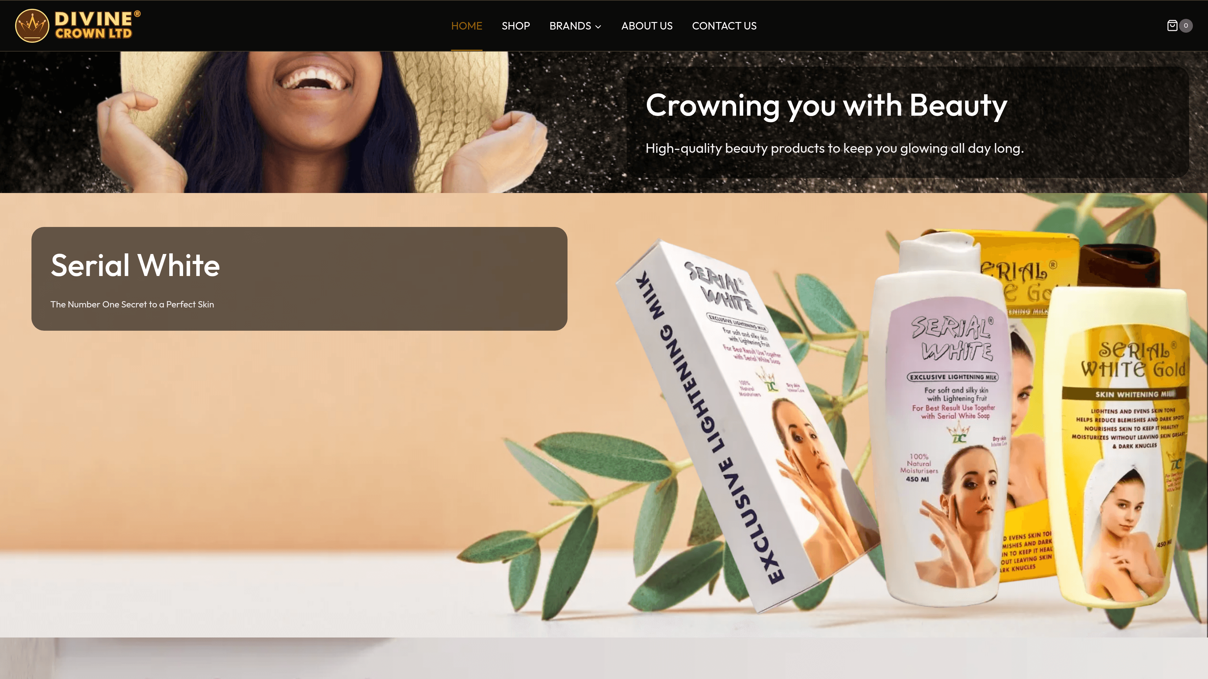 Beauty & Skincare E-commerce Platform image 1
